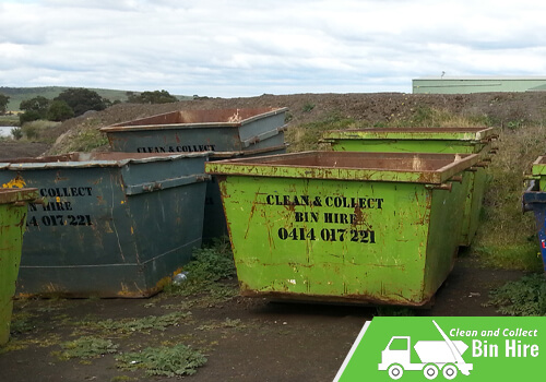 Clean And Collect Bin hire