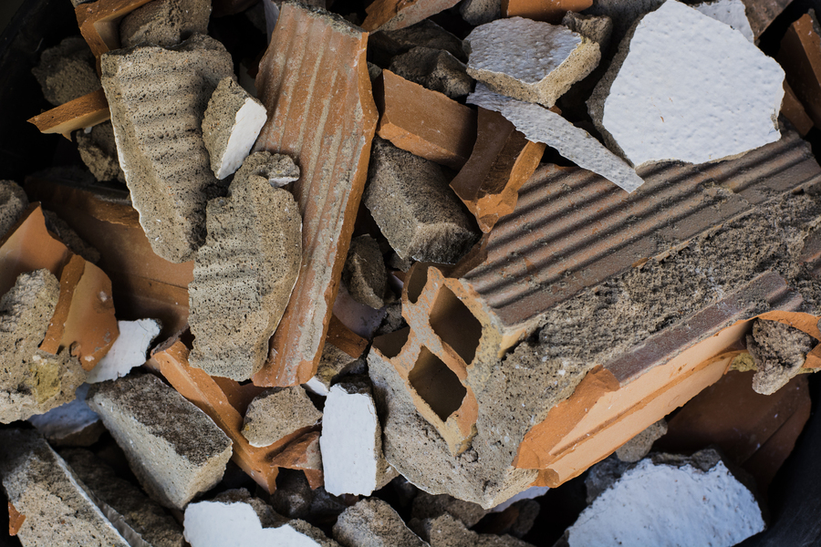 skip bins for renovation dust and rubble